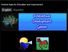 Tablet Screenshot of intellectualdevelopmentgames.com